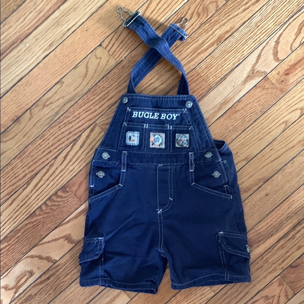 Bugle Boy Navy Blue Kids Overalls